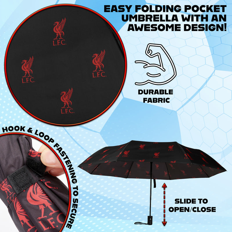 Liverpool FC Umbrella for Adults and Teens - Get Trend