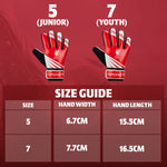 Liverpool F.C. Goalkeeper Gloves for Kids Teenagers - Non Slip Padded Palms Size 5 - Get Trend