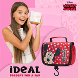 Disney Hanging Toiletry Bags for Women -Red Minnie Cosmetic Bag - Get Trend