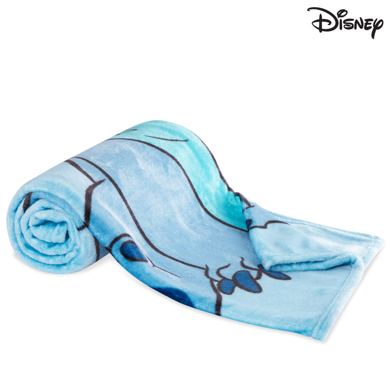 Disney Stitch Fleece Blanket Super Soft Blanket - Light Blue Stitch - Get Trend