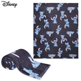 Disney Stitch Fleece Bed Blanket Soft Cosy Bed Throw Bedroom Decor Plush Throw