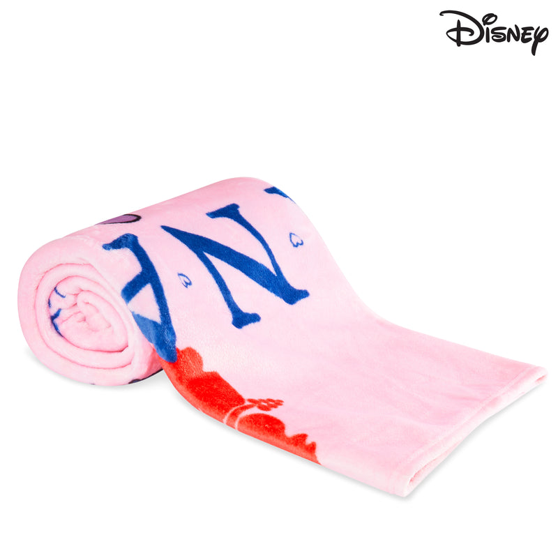 Disney Stitch Fleece Blanket Super Soft Blanket - Pink Stitch - Get Trend