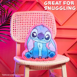 Disney Stitch 3D Plush Pillow Cushion for Sofa or Bed, Cute Kids Cuddle Cushion Soft Plushie - Get Trend