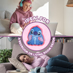 Disney Stitch 3D Plush Pillow Cushion for Sofa or Bed, Cute Kids Cuddle Cushion Soft Plushie - Get Trend
