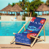 Disney Stitch Towel for Kids Toddlers Soft Absorbent Bath Shower Swimming Beach Towel