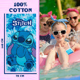 Disney Stitch Towel for Kids Toddlers Soft Absorbent Bath Shower Swimming Beach Towel