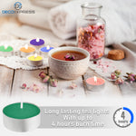 Deco Express Tealight Candles Multipack - Multi 24/4 Hour - Get Trend