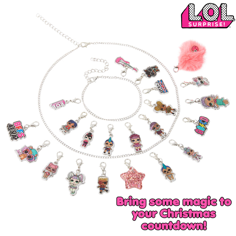 L.O.L. Surprise! Jewellery Advent Calendar with 24 Surprises to Discover - Get Trend