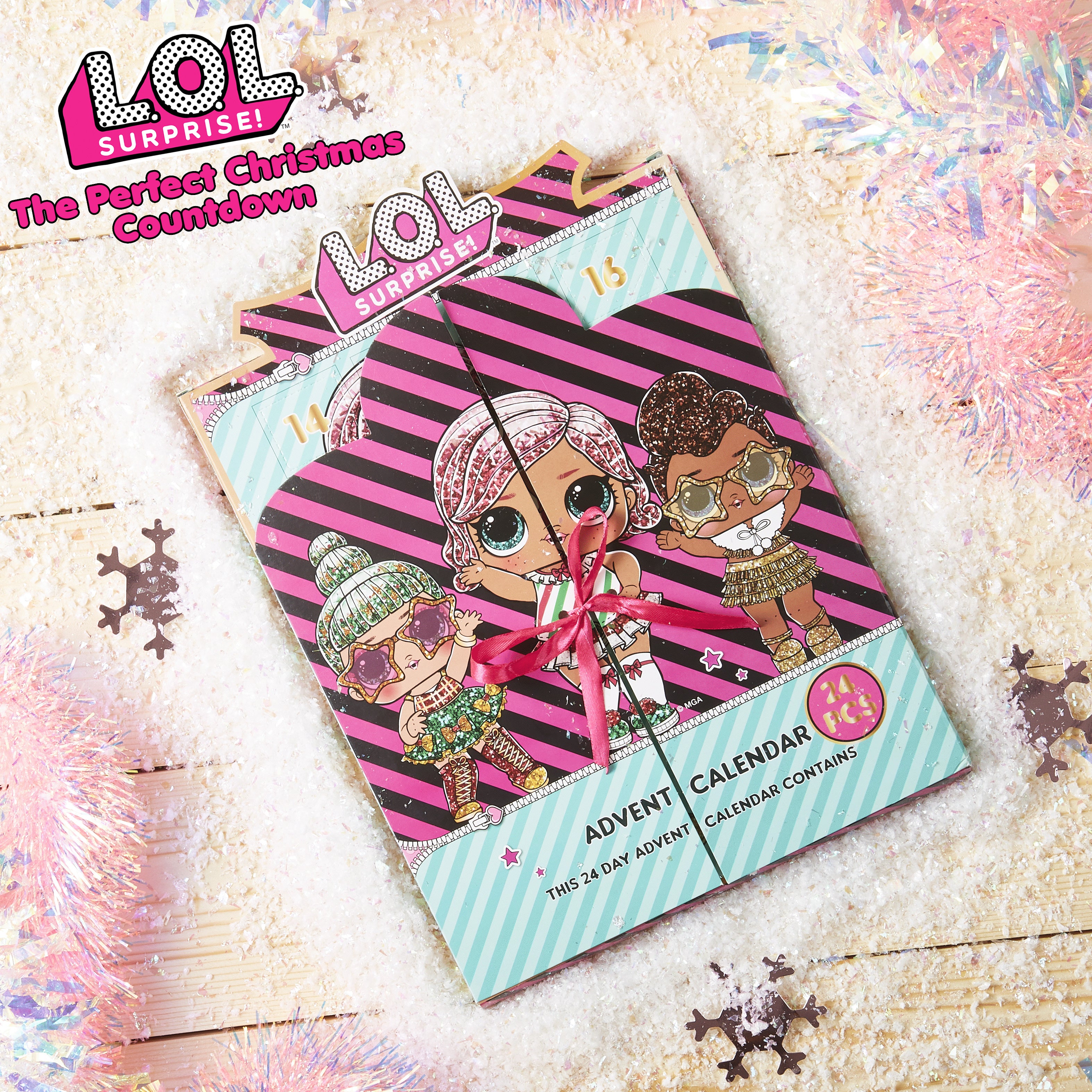 L.O.L. Surprise! Jewellery Advent Calendar with 24 Surprises to Discover - Get Trend