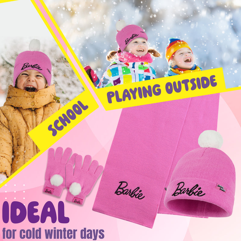 Barbie Winter Accessories Set - This 3-piece set