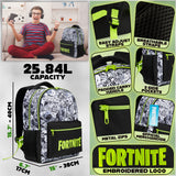 Fortnite Backpack for Kids Teenagers Gaming Rucksack School Bag Camo Daypack