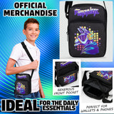 Fortnite Crossbody Bag for Boys Teens Shoulder Chest Sling Bag for Travel Holidays