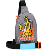 Fortnite Crossbody Bag for Boys Teens Shoulder Chest Sling Bag for Travel Holidays