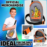 Fortnite Crossbody Bag for Boys Teens Shoulder Chest Sling Bag for Travel Holidays