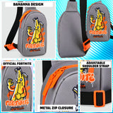 Fortnite Crossbody Bag for Boys Teens Shoulder Chest Sling Bag for Travel Holidays
