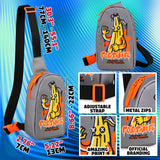 Fortnite Crossbody Bag for Boys Teens Shoulder Chest Sling Bag for Travel Holidays