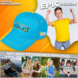 Fortnite Baseball Cap for Kids Teens Peaked Cap Lightweight Sun Hat