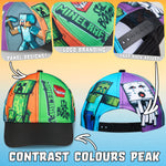 Minecraft Sunglasses Baseball Cap Set Creeper Adjustable Boys Hat 100% UV Kids Sunglasses Holiday Accessories Gamer Gifts - Get Trend