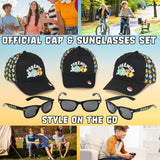 Get Trend Baseball Cap Kids Sunglasses Set Boys Hat 100% UV Protection Kids Sunglasses Holiday Accessories Boys Gifts - Get Trend