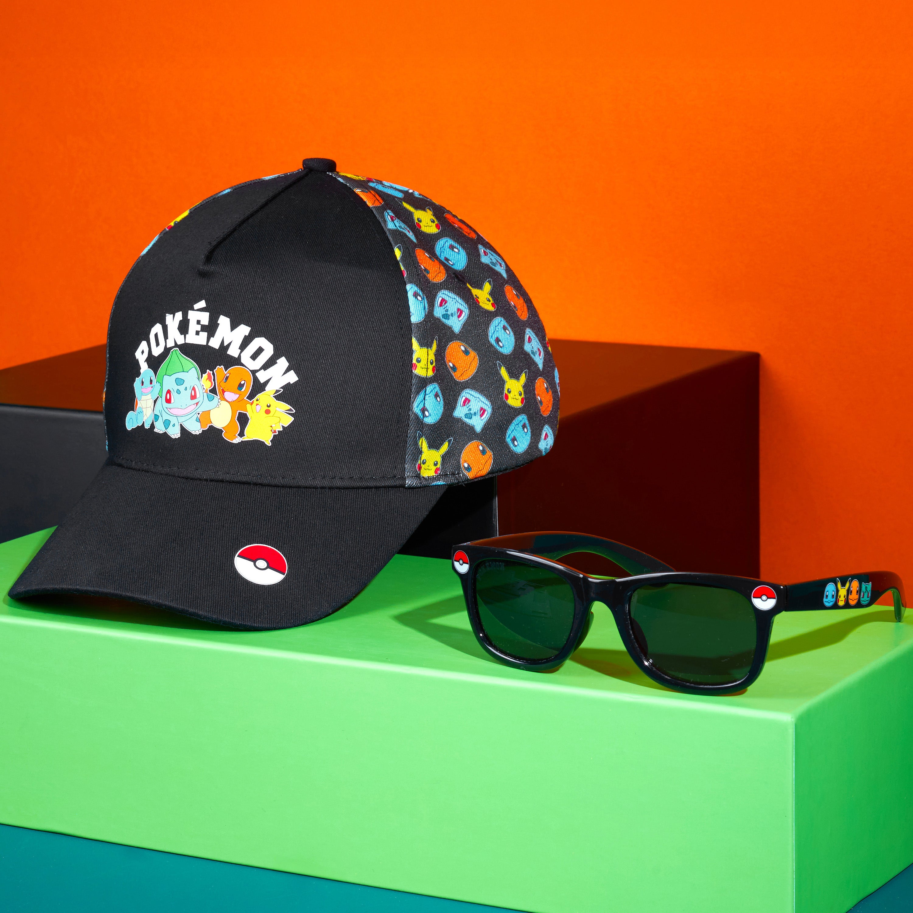 Get Trend Baseball Cap Kids Sunglasses Set Boys Hat 100% UV Protection Kids Sunglasses Holiday Accessories Boys Gifts - Get Trend