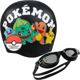 Get Trend Swimming Goggles and Swimming Cap for Kids Teenagers Anti Fog UV Protection Adjustable Strap Swim Accessories for Pool Beach Holiday - Get Trend