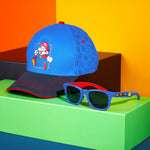 Get Trend Baseball Cap Kids Sunglasses Set Boys Hat 100% UV Protection Kids Sunglasses Holiday Accessories Boys Gifts - Get Trend