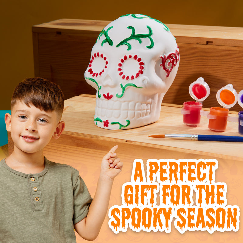 KreativeKraft Kids Painting Set Halloween Decorations - Paint Your Own Sets for Kids (Set of 1) - Get Trend