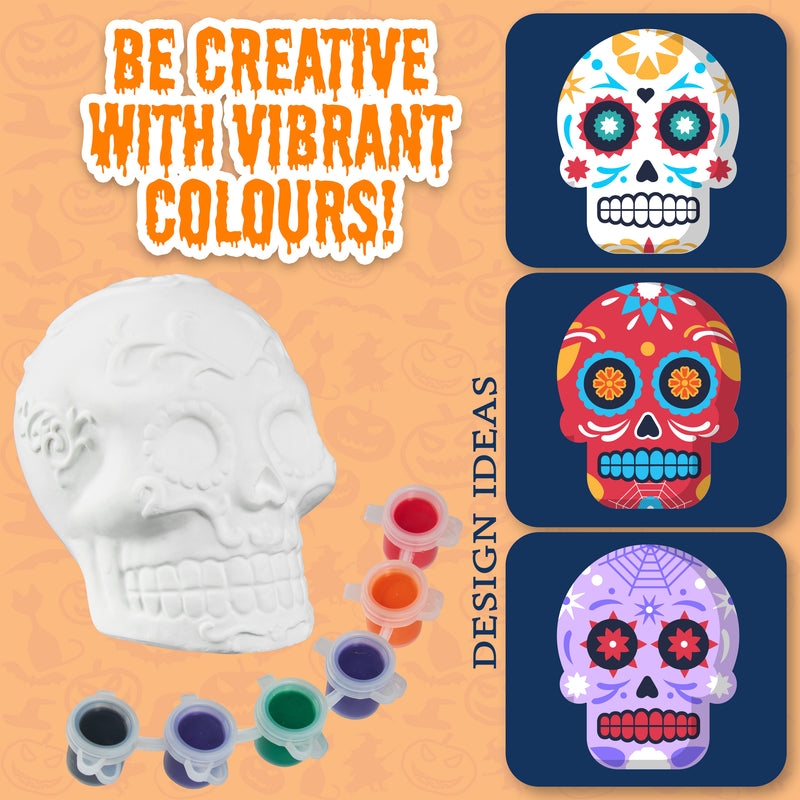 KreativeKraft Kids Painting Set Halloween Decorations - Paint Your Own Sets for Kids (Set of 1) - Get Trend