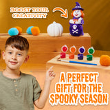 KreativeKraft Kids Painting Set Halloween Decorations - Fun Arts and Crafts for Family