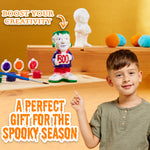 KreativeKraft Kids Painting Set - Halloween Decorations - Fun Arts and Crafts for Family - Get Trend