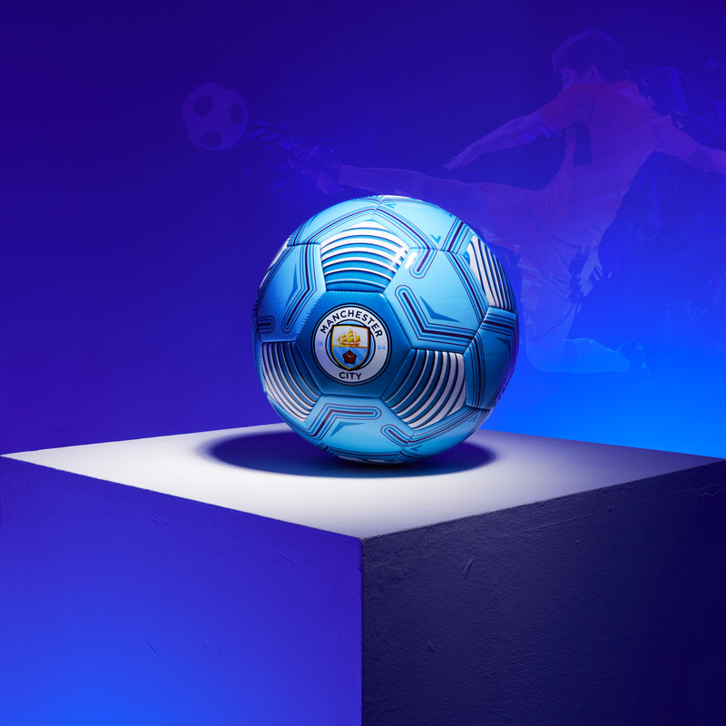 Manchester City F.C. Football Soccer Ball for Adults & Teenagers - Size 5 - Get Trend