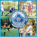 MANCHESTER CITY F.C. Football Soccer Ball for Adults Teenagers Kids Training Football - Get Trend