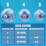 MANCHESTER CITY F.C. Football Soccer Ball for Adults Teenagers Kids Training Football Size 3 - Get Trend