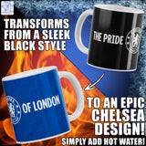 Chelsea F.C. Coffee Mug, 320ml Ceramic Heat Colour Changing Mug Supporters' Gear