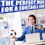 England FA Coffee Mug, 320ml Ceramic Heat Colour Changing Mug Supporters' Gear - Football Gifts