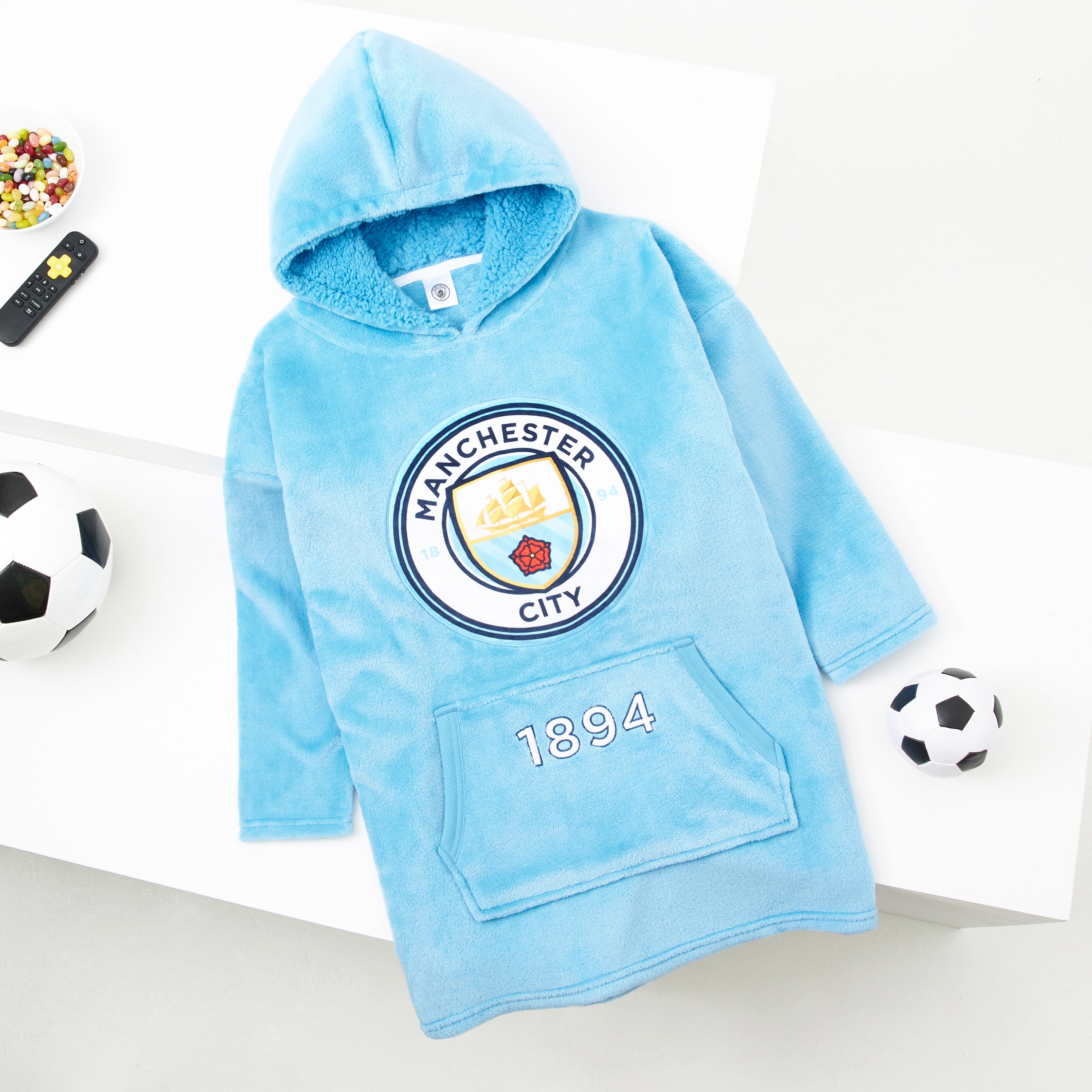 Manchester City Oversized Hoodie for Boys t