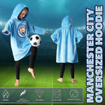 Manchester City Oversized Hoodie for Boys q