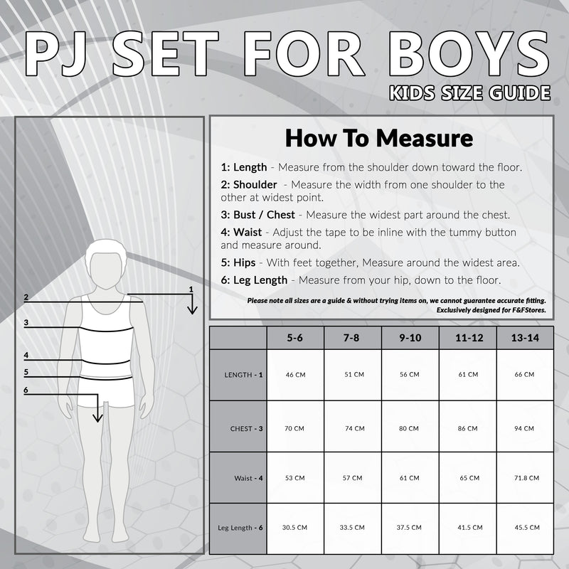 Manchester City F.C.  Boys Pyjama Set, T-Shirt & Shorts Nightwear for Boys