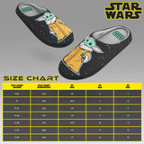 Disney Men's Slippers - Baby Yoda Indoor House Shoes  Non Slip Sole - Gifts for Him - Get Trend