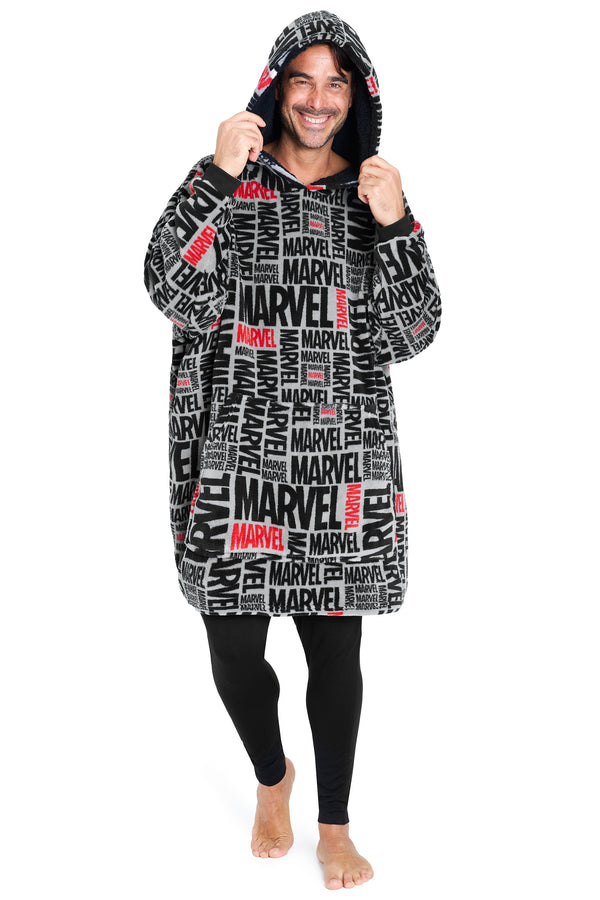 Marvel Oversized Hoodie Blanket for Men - Get Trend