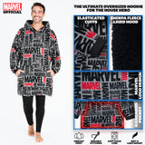 Marvel Oversized Hoodie Blanket for Men - Get Trend