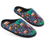 Marvel Mens Slippers - Multicolored Avengers Slippers for Men - Get Trend