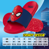 Marvel Boys Sliders Spiderman Kids Beach Shoes, Boys Sliders - Get Trend