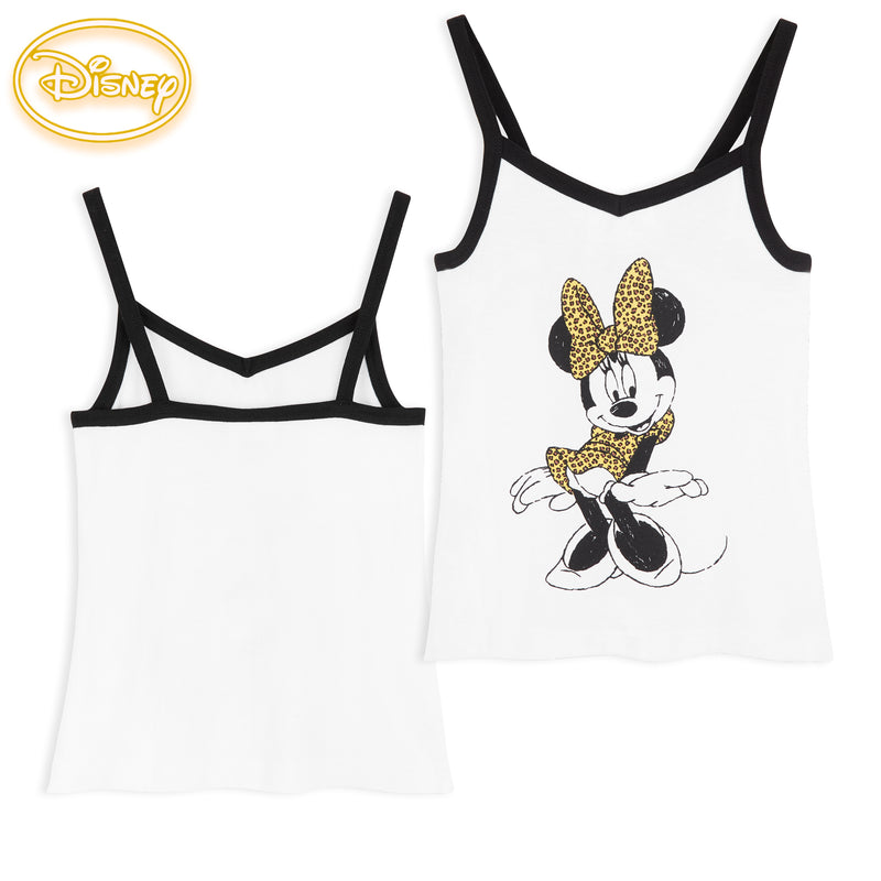Disney Minnie Mouse Girls Pyjamas, Cotton Short Kids PJs, Official Merchandise