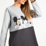 Disney Sweater Dress Mickey Mouse Minnie Mouse Oversized Hoodie Dress Soft Breathable Lounge Wear Casual Dresses for Women and Teenagers Stitch Gifts for Women