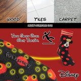 Disney Sock Slippers for Women and Teenagers Fleece Non Slip One Size Minnie Mouse Gifts for Women