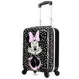 Disney Minnie Mouse Suitcase Hard Shell 49 x 33 x 22 30L Capacity 4 Spinner Wheels