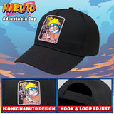 Naruto Boys Cap Summer Holiday Essentials Adjustable Strap Peaked Baseball Cap