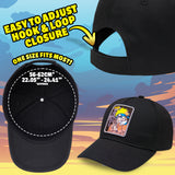 Naruto Boys Cap Summer Holiday Essentials Adjustable Strap Peaked Baseball Cap