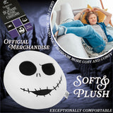 Disney The Nightmare Before Christmas 3D Plush Pillow Cushions for Bed 35 x 33cm (White/Black)